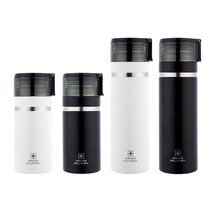 베른 캠프 텀블러 470ml OKK-TY470 여분컵 보온보냉병, 스노우화이트