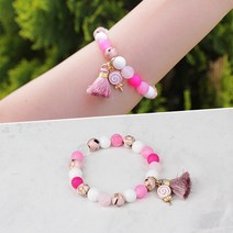 JStrading 원석팔찌만들기 GS 재료세트 35종 DIY, GS-29 달콤달콩 캔디, 1개