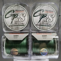 [ 갓포스 일본내수용 ] 8합사 국방색 300M / 500M 고강도 고밀도 초경량 (선물 2가지 드려요~), 8합사 300M(국방색), 8합사 300m (8.0호)