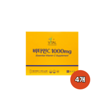 종근당 비타민C 1000mg 600정 4개