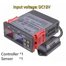 BUQU 듀얼 디지털 온도 조절기 온도 습도 제어 STC-3028 온도계 습도계 컨트롤러 AC 110V 220V DC 12V 24V 10A 332509