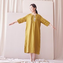 생활한복 개량한복 절복 법복 린넨 마 원피스