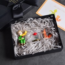 만화캐릭터피규어 힐링학과 소 큐트 공공의 사무실 생일선물 어린왕자여우 탁상 주변 수반 공예품 여성 4775468802, 나무 그루터기 3타입 콤비네이션 _선