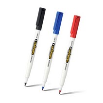 800 모나미 네임펜 F 12입 1타 중간글씨용 유성펜 매직 필기구 사인펜, 적색