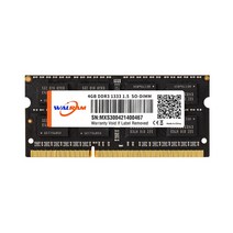 WALRAM Memoria Ram DDR3 4GB 8GB 노트북 1333MHz 1600MHz 1866MHz 204pin 메모리 RAM (Intel 및 AMD 용), 22 DDR4 16GB 3200MHz