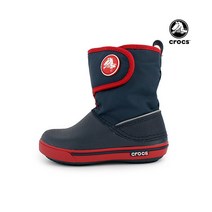 [크록스] 크록밴드 2.5 거스트 부츠 키즈 네이비/레드 (CROCS CROCBAND 2.