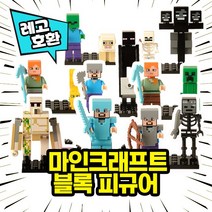 레고호환 마인크래프트 미니피규어 8종 중국레고 레고호환블록, 09.마인크래프트 - 8종세트
