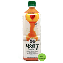 참존 복숭아7 -PET, 8개, 835ml