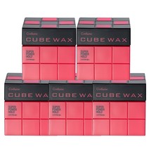 과일나라 슈퍼 파워홀드 큐브 헤어왁스 80g, 5개