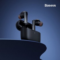 베이스어스 보위 bowie M2 무선 블루투스 이어폰 노이즈캔슬링보위, 블랙(NGTW140001)