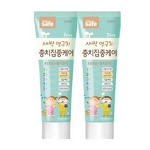 키즈세이프 어린이치약 충치집중케어 60g (매칭불가x 업피플몰), 4개