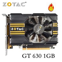 ZOTAC 그래픽 카드 지포스 128 비트 GDDR5 GPU 맵 NVIDIA 오리지널 HDMI Dvi VGA용, 01 GT 630 1GB