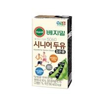 베지밀 5060 시니어두유, 190ml, 32개