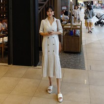 떳다그녀 르메르 더블린넨 원피스