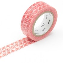 MT 마스킹테이프 Deco 01D215 별 문양 빨강 15mmX10M