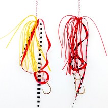 야광 타이라바스커트 참돔채비 야광스커트 타이라바스커트, 1개