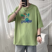 Sorfil 여름 낙서 반팔 티셔츠