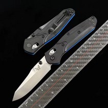 목공 기계 부품 new benchmade 945 야외 전술 접는 칼 듀얼 컬러 g10 핸들 캠핑 인명 구조 안전 포켓 나이프 edc 도구, 하얀 칼날