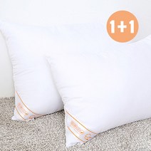 포그니 국내생산 지퍼형 굿나잇 항균 베개솜 2p 화이트