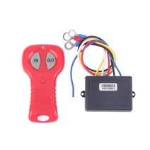 와이어 윈치 Marsnaska-케이블 길이 신제품 12V-24V 윈치 무선 원격 제어 컨트롤러 세트 키트 22 Mm ATV, 한개옵션0