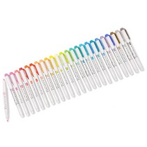 NWE COLOR 지브라 마일드라이너 형광펜(25컬러) new 마일드다크그레이, 색상