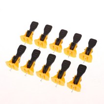 평탄클립 바닥 타일 레벨링 시스템 클립 레벨러 배치 고정 플랫 세라믹 벽 건설 10 개, 1.1Pcs