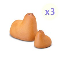 히요코 일본 오히야코 대형 명과 병아리 만쥬 만주 1개 상자 포장 x 3세트