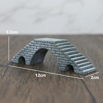 미니어처 모래 돌 다리 입상 보트 DIY 테라리움 장식품 요정 정원 분재 바위 풍경 방 장식, E