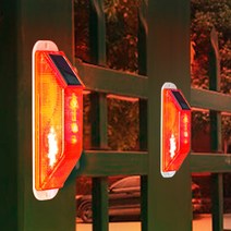 태양광 경광등 LED 멧돼지퇴치기 태양열 경고등 주차장 화물차 트럭 막대 경광등 M11K, 막대경광등(1P)_레드