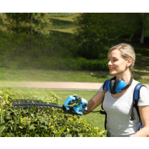 전동 울타리 전정기 싱글 핸디 차 전정가위 충전식 무선 소형 엔진 수공구 전기톱, P 24v연장아크시미터(12ah배터리)