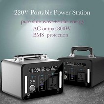 야외 캠핑 대용량 배터리 태양열 휴대용 300w 발전기 301wh83200mah 발전소 비상 전원 공급 장치 은행 순수 사인파dcac 인버터 포함, 협력사