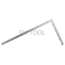SHINWA 신와 철공용 직각자 S-10405 90도 수직 직각 표시 25*50CM