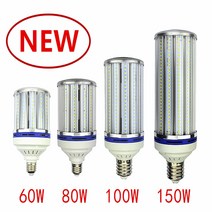 야외가로등 태양광가로등 E26E27E39 E40 2835 60W LED 전구 80W 큰 옥수수 램프 100W 가로등 야드 공장 창, 03 차가운 흰색_14 400LED 150W E39