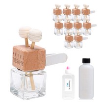 [디퓨저 KIT] 차량용 우드사각리드세트 10개 만들기, 도손 50ml, 도손 10ml