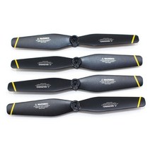 Sg700/Xs809/Dm107S 접이식 쿼드 로터 드론 용 4Pcs 항공기 프로펠러 팬 블레이드 세트, [01] Black