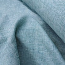 린넨100 퓨어 린넨 44리 16수 프렌치 멜란지 원단 3마 108cm x 275cm, 그린  108cm x 275cm