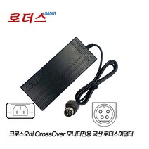 크로스오버32SS QHD DP 324K UHD 324KS UHD 27AHIPS AdobeRGB 미인2 모니터용4핀 호환 24V 2.5A국산 로더스어댑터, 어댑터+파워코드1.8M