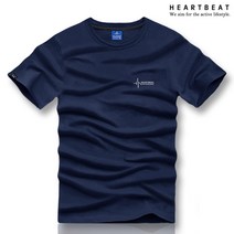 하트비트 켄토넨 기능성 쿨 반팔티 세미 슬림핏 무지 스판 라운드 반팔 티셔츠 링클프리 커플룩 빅사이즈 단체복 남자 여자 남여공용 커플티 흡한속건 단체티 등산복