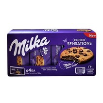 코스트코 밀카 센세이션 초콜릿 쿠키 728g(182gx4개입)x2통 무료배송/실온 개별포장 커피숍 티타임 온가족 어린이집 학교 회사 동호회 모임 간식 캠핑, 2통