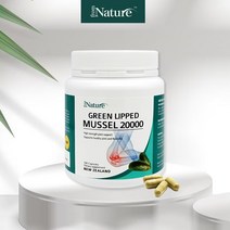 프롬네이처 초록입홍합 20000mg 분말캡슐 초록잎홍합추출물 뉴질랜드산, 1개, 300정, 300정