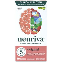 시프비타민스 뉴리바 브레인 퍼포먼스 캡슐, 30개입, 1개