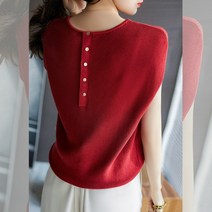 [리즈무드] 세니티 캡소매 쫀득 니트