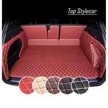스타일카 BMW 428i 컨버터블 자동차 트렁크매트 차박매트 6D 풀커버, 올레드(레드가죽)