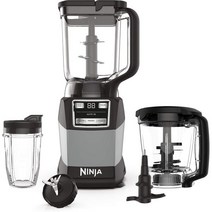 Ninja 가정용 텀블러 얼음갈리는 휴대용 블랜더, Black