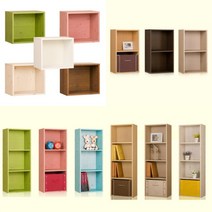 대주기획 1단책장 2단책장 3단책장 4단책장 총56종류 중에하세요 DIY 소비자조립제품 1단 2단 3단 은 A4수납가능사이즈 4단은 A4수납불가 사이즈 색상별로, 2단책장옐로우옹이