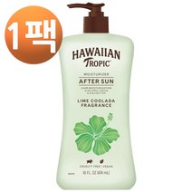 Hawaiian Tropic 애프터 선 모이스처라이저 라임 쿨라더 16.0fl oz, 1팩