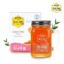 허니원 피나무 벌꿀 핸들컵 500gx1병