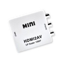 HDMI to AV 컨버터 구형 모니터 TV 등에 영상전송기, 단품