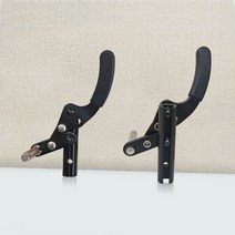 휠체어 핸드 브레이크 세트 수동 휠체어부품 좌우 손잡이 분리형