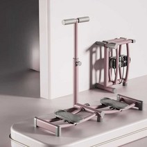 어반 슬로프 스키 허벅지 훈련 기본기 코어 근력, 핑크-1초접이식